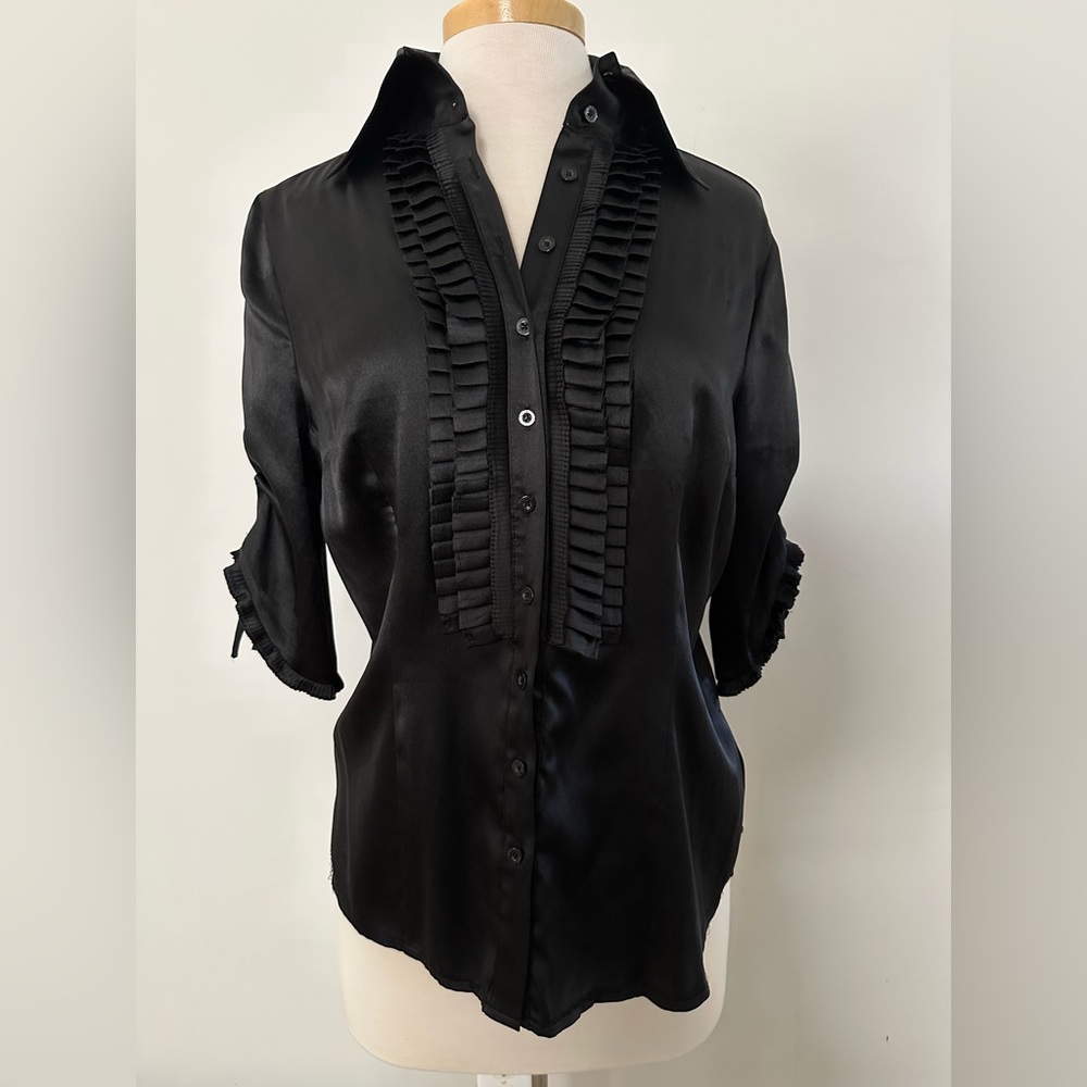 Black Stain Blouse